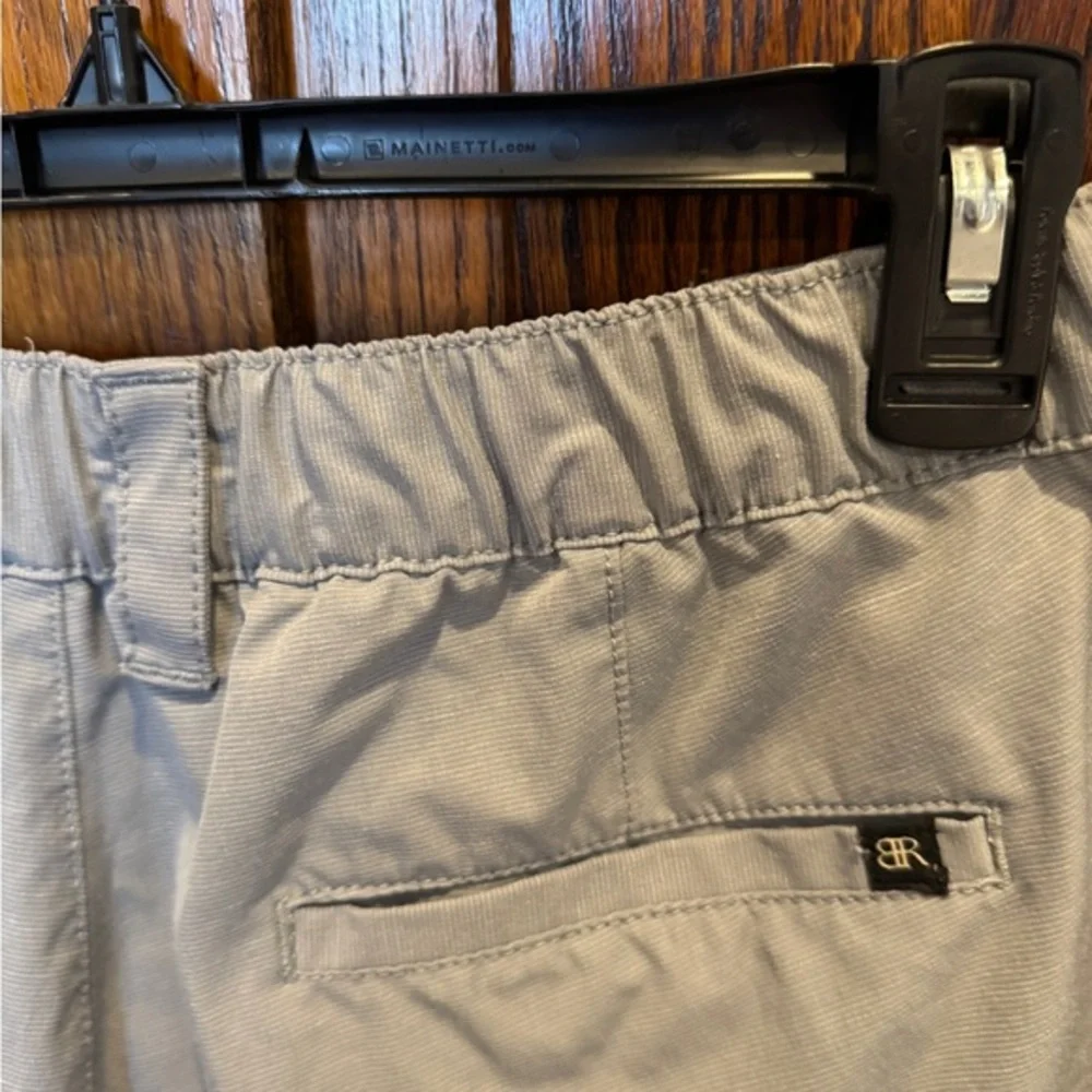 Banana Republic Men's Gray Flat Front Shorts